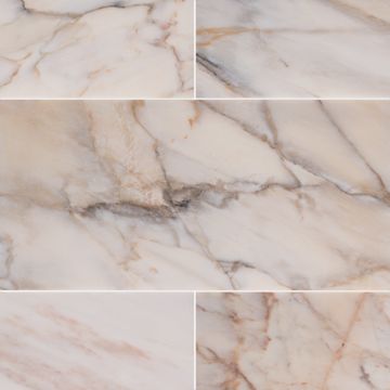 Calacatta Rosa Marble Tile Stone by Artistictile - view 8
