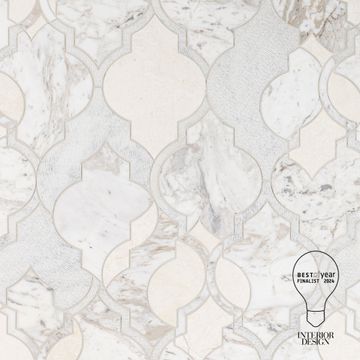 Lola By Lori Weitzner Waterjet Mosaic Mixed Finish Tailored To by Artistictile - view 2
