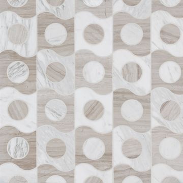 Michelle Gerson Spot On Mosaic Honed Stone by Artistictile - view 2