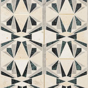 Delano Waterjet Mosaic Custom by Artistictile - view 2