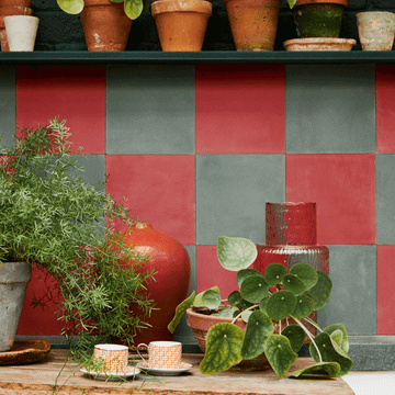 Garnet Square Cement Tile by Bert & May - view 9