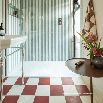 Garnet Square Cement Tile by Bert & May - view 8