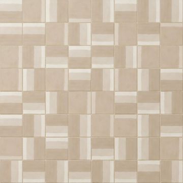Brushstrokes Pearl Two Cement Tile by Bert & May - view 6