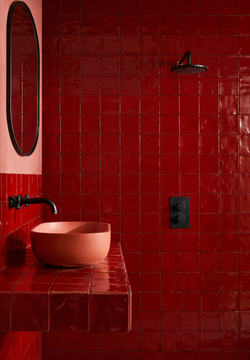 Garnet Glazed Square by Bert & May - view 7