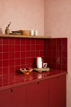 Garnet Glazed Square by Bert & May - view 6