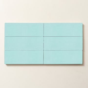 Jade Herringbone Cement Tile by Bert & May - view 8
