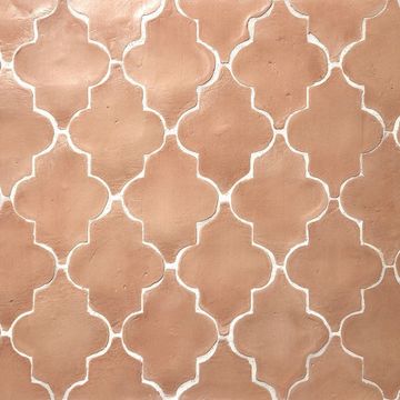 Handmade Peachy Terracotta - Arabesque by Bert & May - view 4