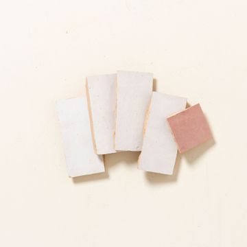 Leather Pale Basketweave Zellige by Bert & May - view 3