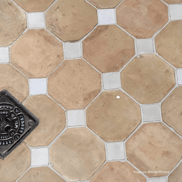Raw & White Mosaic Zellige Tile - 1 SQM Lots by Bert & May - view 9