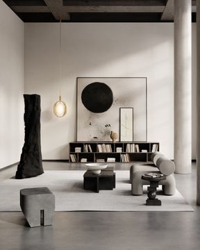 Sculpt Stool - Concrete by 101 copenhagen - view 6
