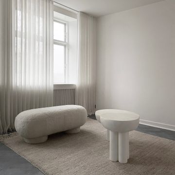 Crown Table, Low - Bone White by 101 copenhagen - view 2