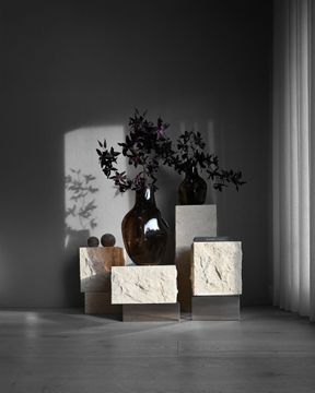 Bakku Vase, Big - Smoked Forest by 101 copenhagen - view 5