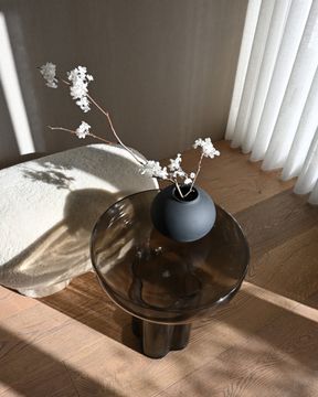 Sunao Vase Fat, Petit - Black by 101 copenhagen - view 5