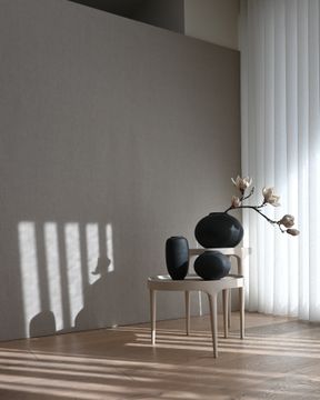 Sunao Vase Fat, Petit - Black by 101 copenhagen - view 9