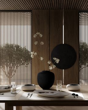 Sunao Vase, Medio - Black by 101 copenhagen - view 2