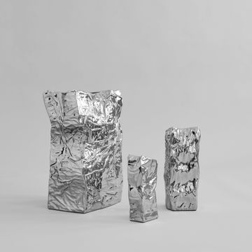 Kami Vase, Big - Chrome by 101 copenhagen - view 9