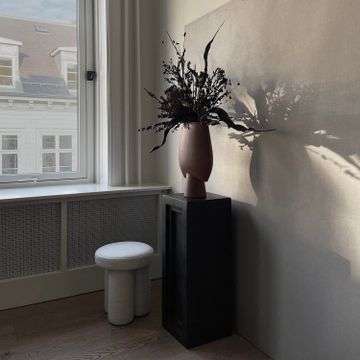 Sphere Vase Square, Big - Terracotta by 101 copenhagen - view 4