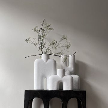 Cobra Vase Uno, Medio - Bubble White by 101 copenhagen - view 3