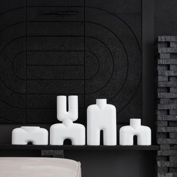 Cobra Vase Uno, Medio - Bubble White by 101 copenhagen - view 6