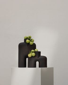 Cobra Vase Uno, Medio - Coffee by 101 copenhagen - view 5