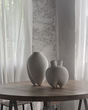 Sumo Vase, Slim - Bone White by 101 copenhagen - view 4