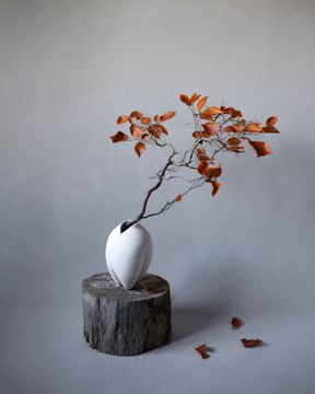Sumo Vase, Slim Petit - Bone White by 101 copenhagen - view 2