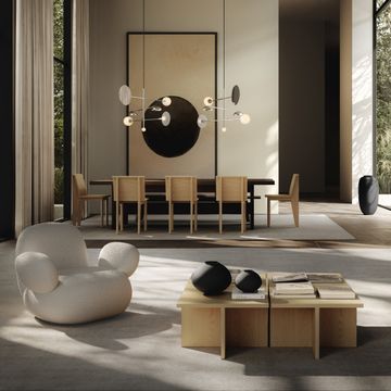 Brutus Coffee Table - Natural Oak by 101 copenhagen - view 2
