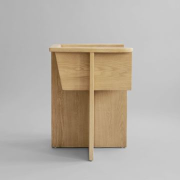 Brutus Dining Chair - Natural Oak by 101 copenhagen - view 6