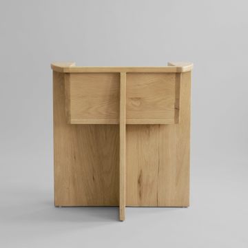 Brutus Dining Chair - Natural Oak by 101 copenhagen - view 7