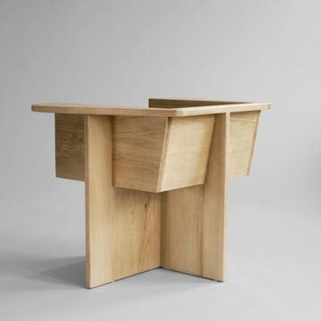Brutus Lounge Chair - Natural Oak by 101 copenhagen - view 6