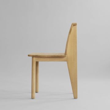 Brutus Slim Dining Chair - Natural Oak by 101 copenhagen - view 4
