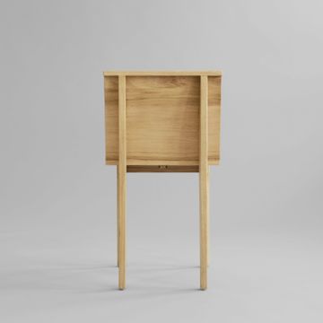 Brutus Slim Dining Chair - Natural Oak by 101 copenhagen - view 3