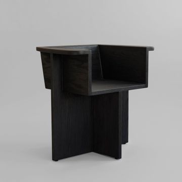 Brutus Dining Chair - Coffee Black Oak by 101 copenhagen - view 3