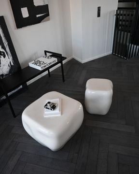 Ishi Coffee Table, Medio - High Glaze Birch by 101 copenhagen - view 4