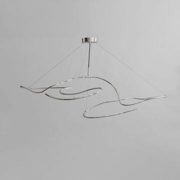 Ghost Chandelier, Big - Chrome (5m) by 101 copenhagen - view 5