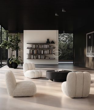Sunao Vase, Hexa - Black by 101 copenhagen - view 3
