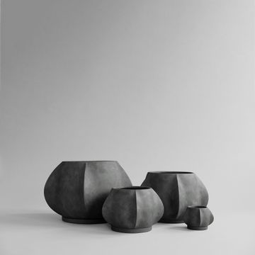 Arket Plant Pot, Big - Dark Grey by 101 copenhagen - view 8