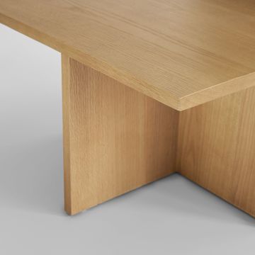 Brutus Coffee Table - Natural Oak by 101 copenhagen - view 5