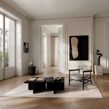 Brutus Coffee Table - Coffee Black Oak by 101 copenhagen - view 2