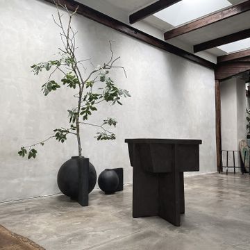 Offset Vase, Big - Coffee by 101 copenhagen - view 3
