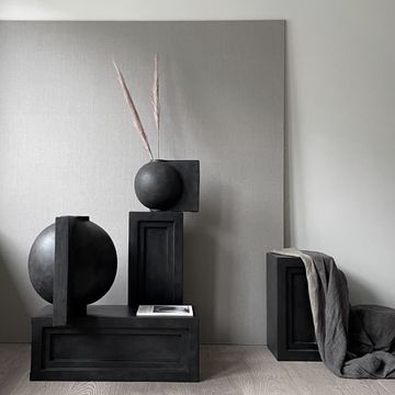 Offset Vase, Big - Coffee by 101 copenhagen - view 4