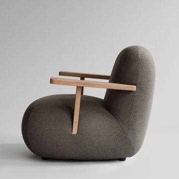Toe Chair Armrest - Teak / Stone Gray by 101 copenhagen - view 7