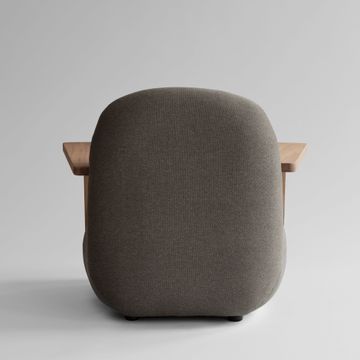 Toe Chair Armrest - Teak / Stone Gray by 101 copenhagen - view 5