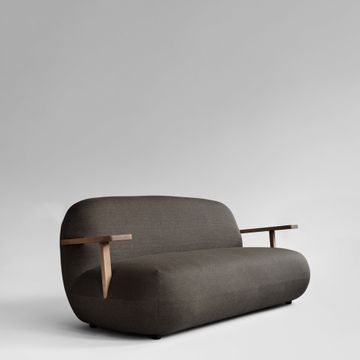 Toe Sofa - Teak / Stone Gray by 101 copenhagen - view 4