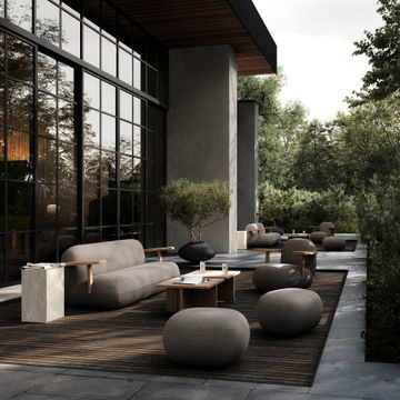 Toe Ottoman - Stone Gray by 101 copenhagen - view 2