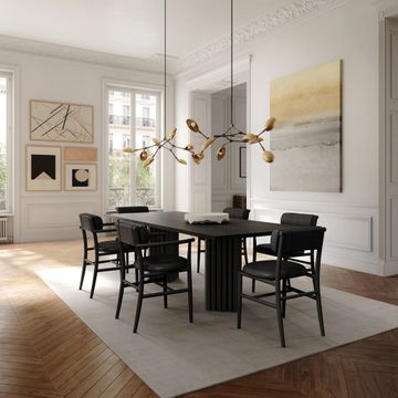 Arc Dining Table, L250 - Coffee Black Oak by 101 copenhagen - view 2