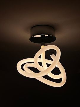 Ghost Ceiling Lamp - Chrome by 101 copenhagen - view 3
