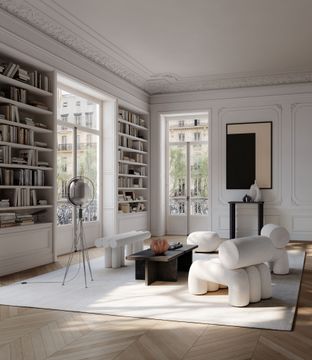Bloom Vase, Petit - Almond by 101 copenhagen - view 2