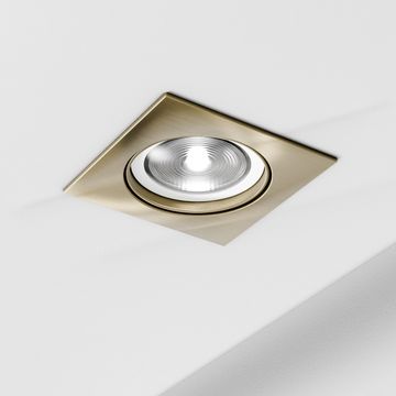 Faretto SQUARE - a filo - Ottone by Amarcords