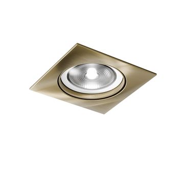 Faretto SQUARE - a filo - Ottone by Amarcords - view 2